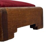 Art Deco footstool foot rest minimalist 30's design