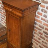Table de chevet style Louis Philippe en chêne