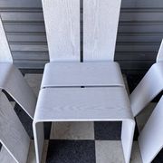 Set de 6 chaises au design danois Kibisi