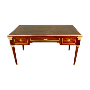 bureau plat à tirettes