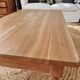 Coffee table in solid cherry wood