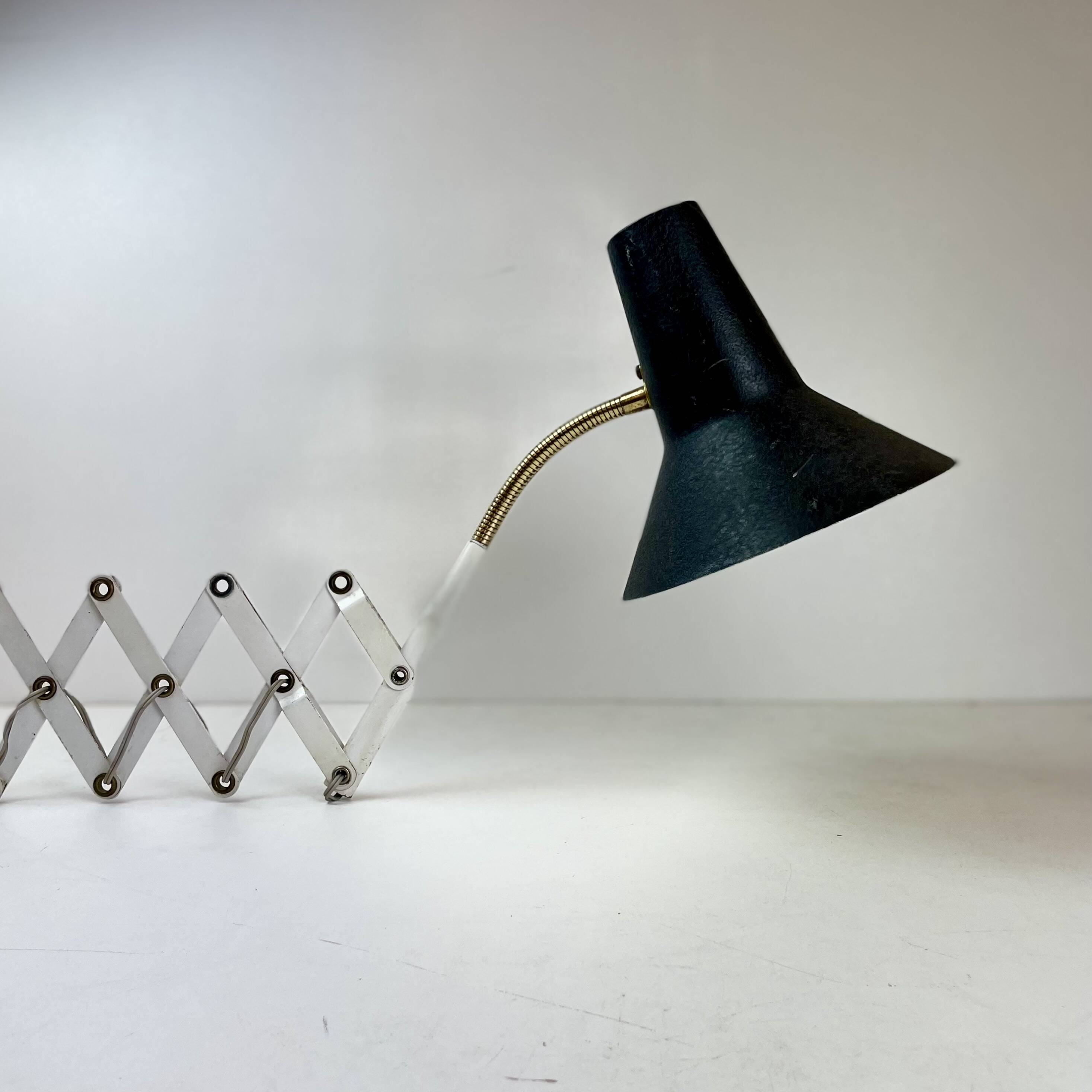 Scissor Wall Lamp att. to Hala Zeist, 1960s