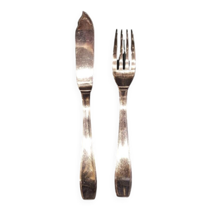 service à poisson Christofle