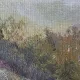 Vintage Moody Impressionist Oil Landscape Painting