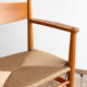 Fauteuil CH37, Hans J. Wegner en chêne avec assise neuve en corde danoise