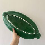 Vintage XL fish-shaped dish - Sarreguemines