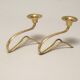 Pair of WMF brass candlesticks from the 1950s
