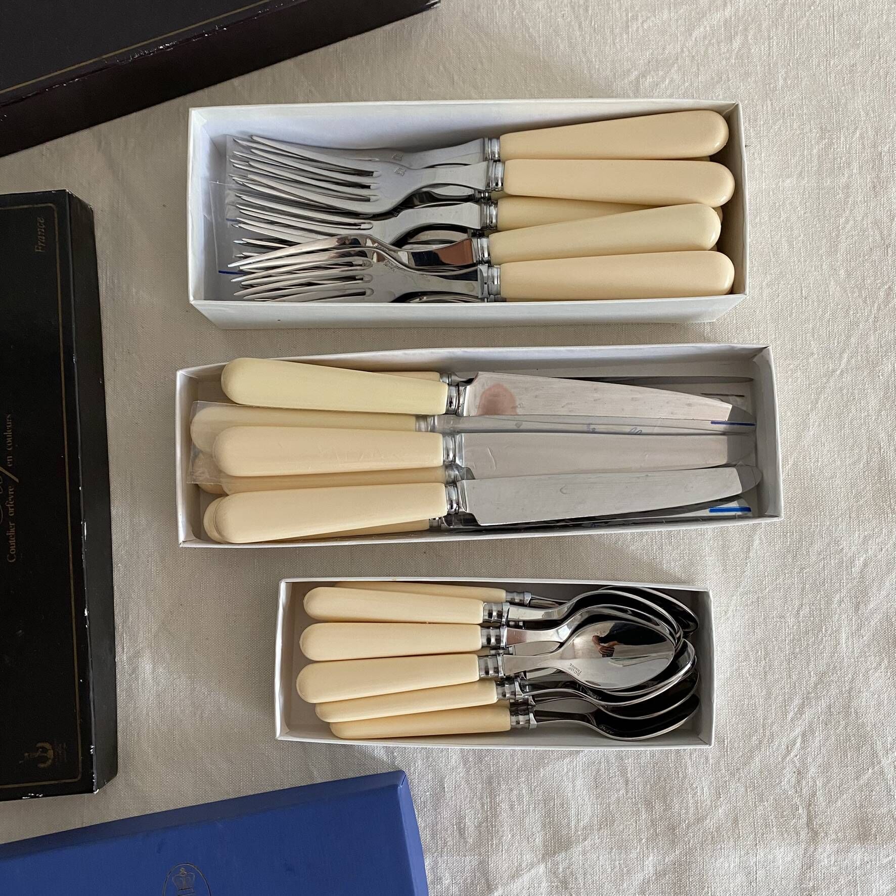 34 vintage cutlery SCOF France model Cambridge