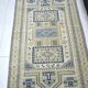Beige & Blue Turkish Wool Rug sku 2290.