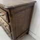 Commode de style Régence en chene sculpté XX siècle