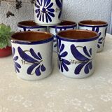 Hand-painted hand-painted hand-painted ceramic cup glasses