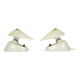 Bauhaus Bakelite Table Lamps from Esc, 1940s, Set of 2