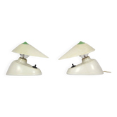 Lampes de table Bauhaus en bakélite d'Esc, années 1940, lot de 2