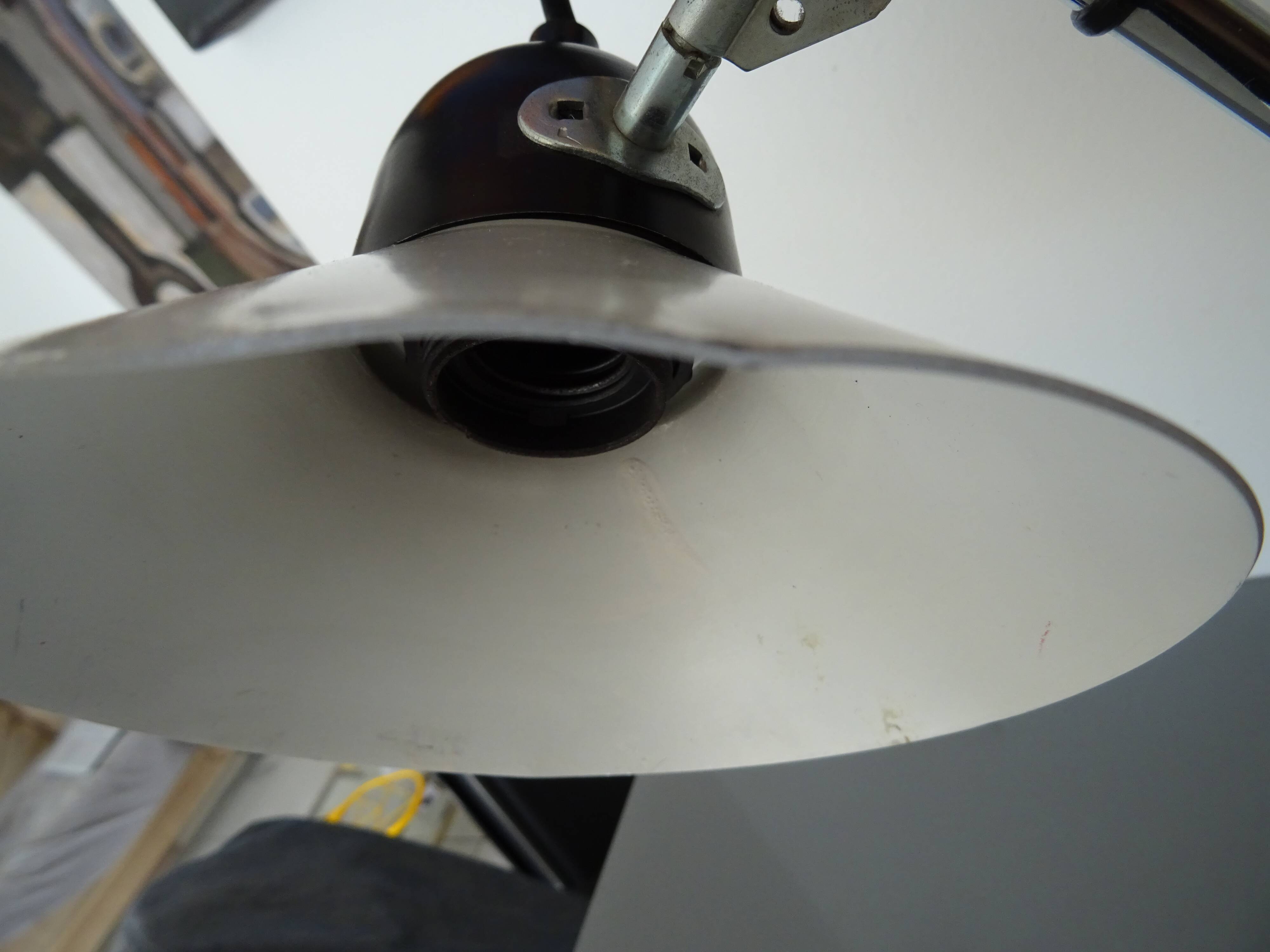 Lampe articulée Aluminor vintage an 60/70