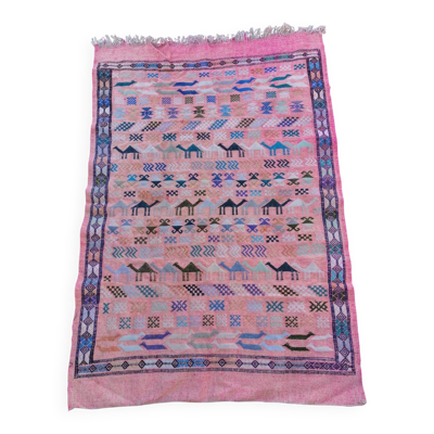Tapis kilim fait main 140cm x 100cm