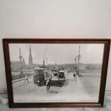 Photograph the tramway on pont de la garonne frames