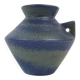 Vintage blue ceramic vase by Ciro , The Netherlands