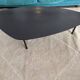 ATOLL table in raw black steel