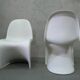 A set of 2  Panton Chairs by Verner Panton for Vitra