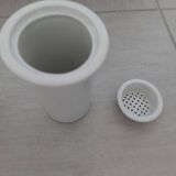 Vintage porcelain teapot and coffee maker Aluminite Frugier