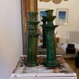 Pair of tamegroute candle holders
