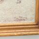 Aquarelle sur papier "Nice" signée, 1930