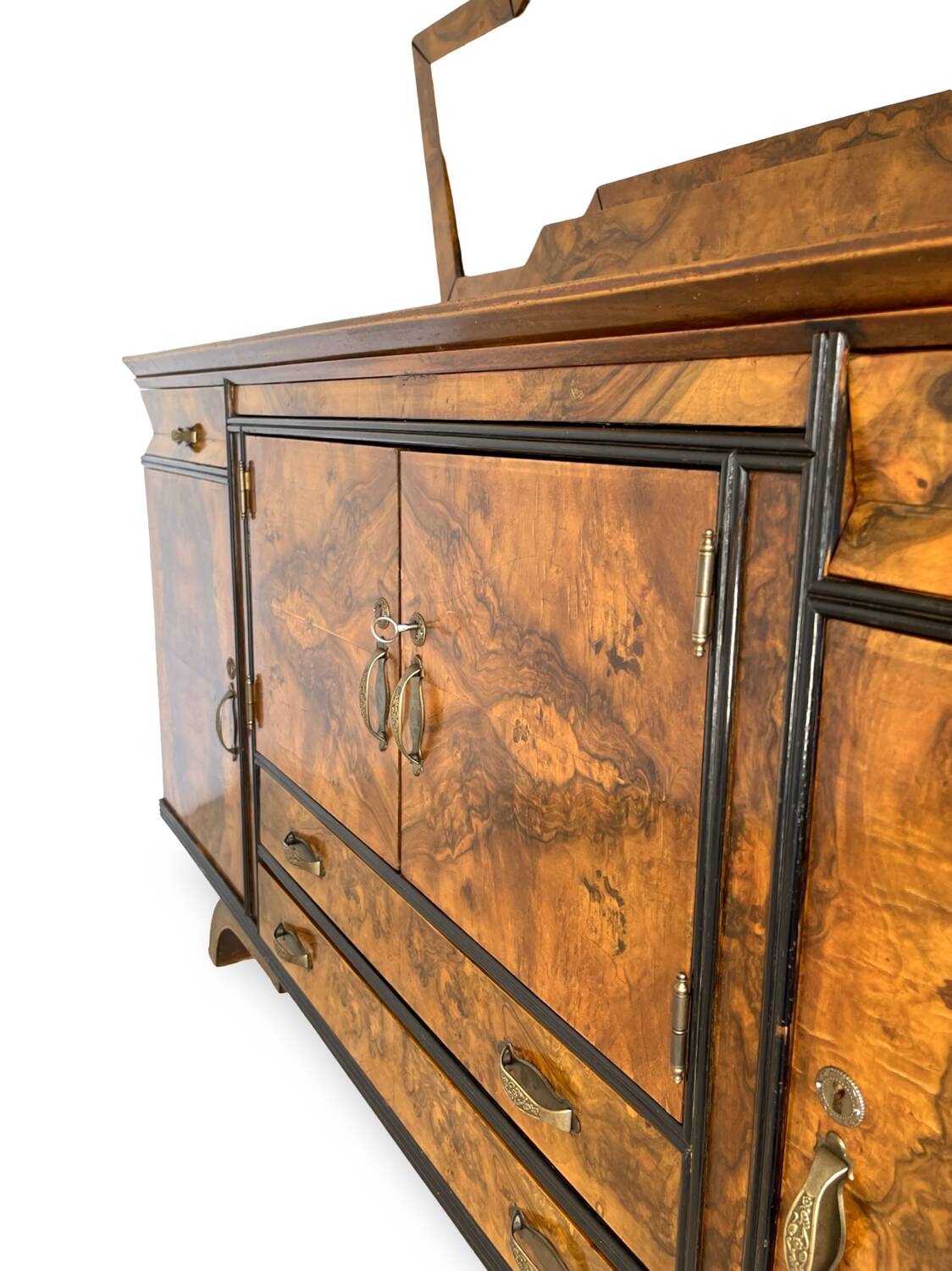Crédence/buffet Art déco italien, années 1920.