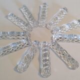 Crystal knife holder