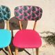 Pair of vintage chairs in solid beech