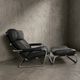 Fauteuil / repose-pieds "Meneer Oberman" Gelderland 601 / Jan des Bouvrie