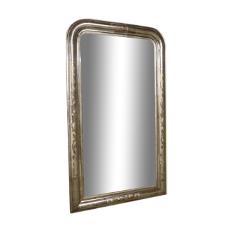 Silver mirror Louis Philippe
