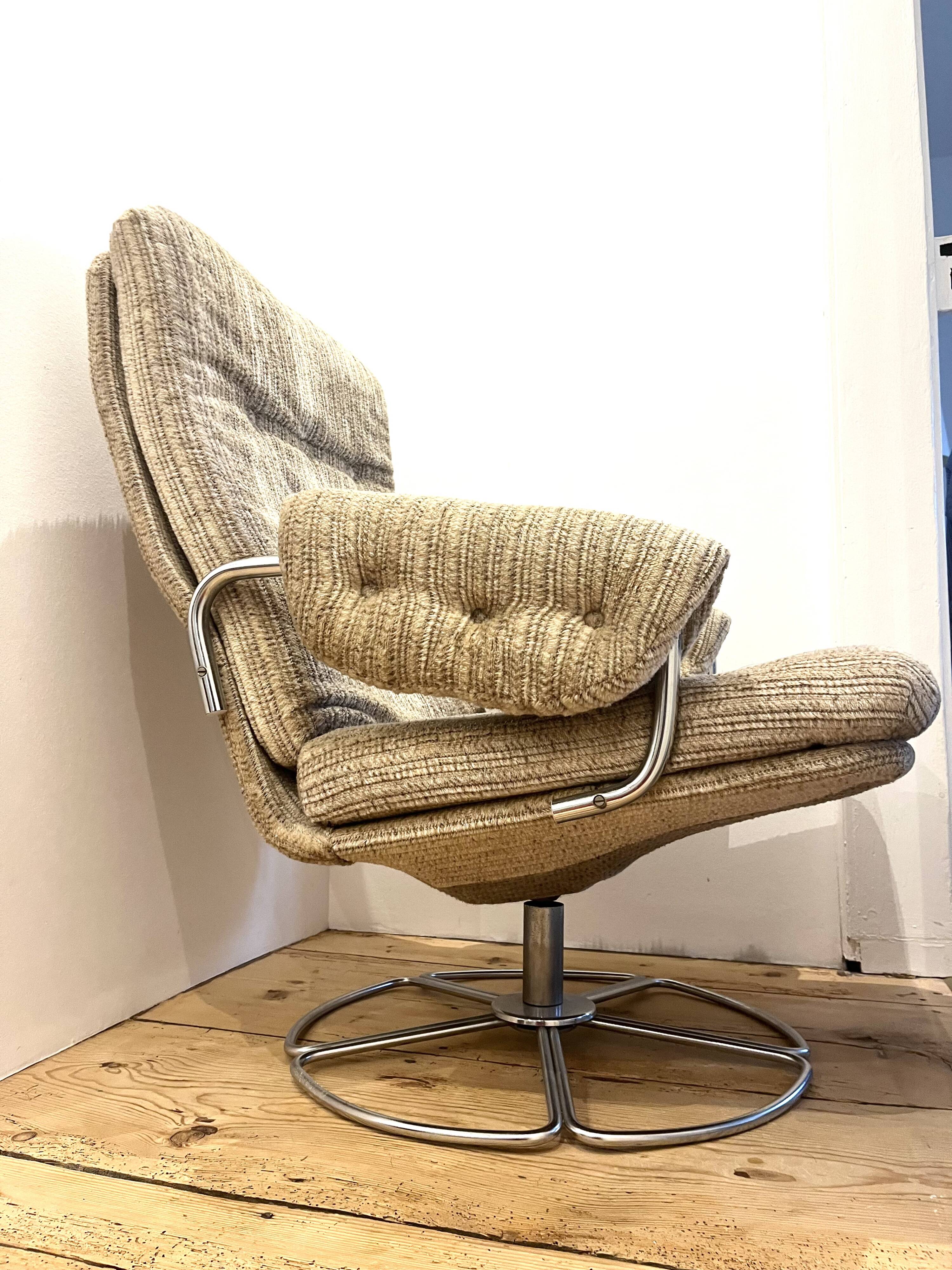 Pair of Bruno Mathsson armchairs for DUX