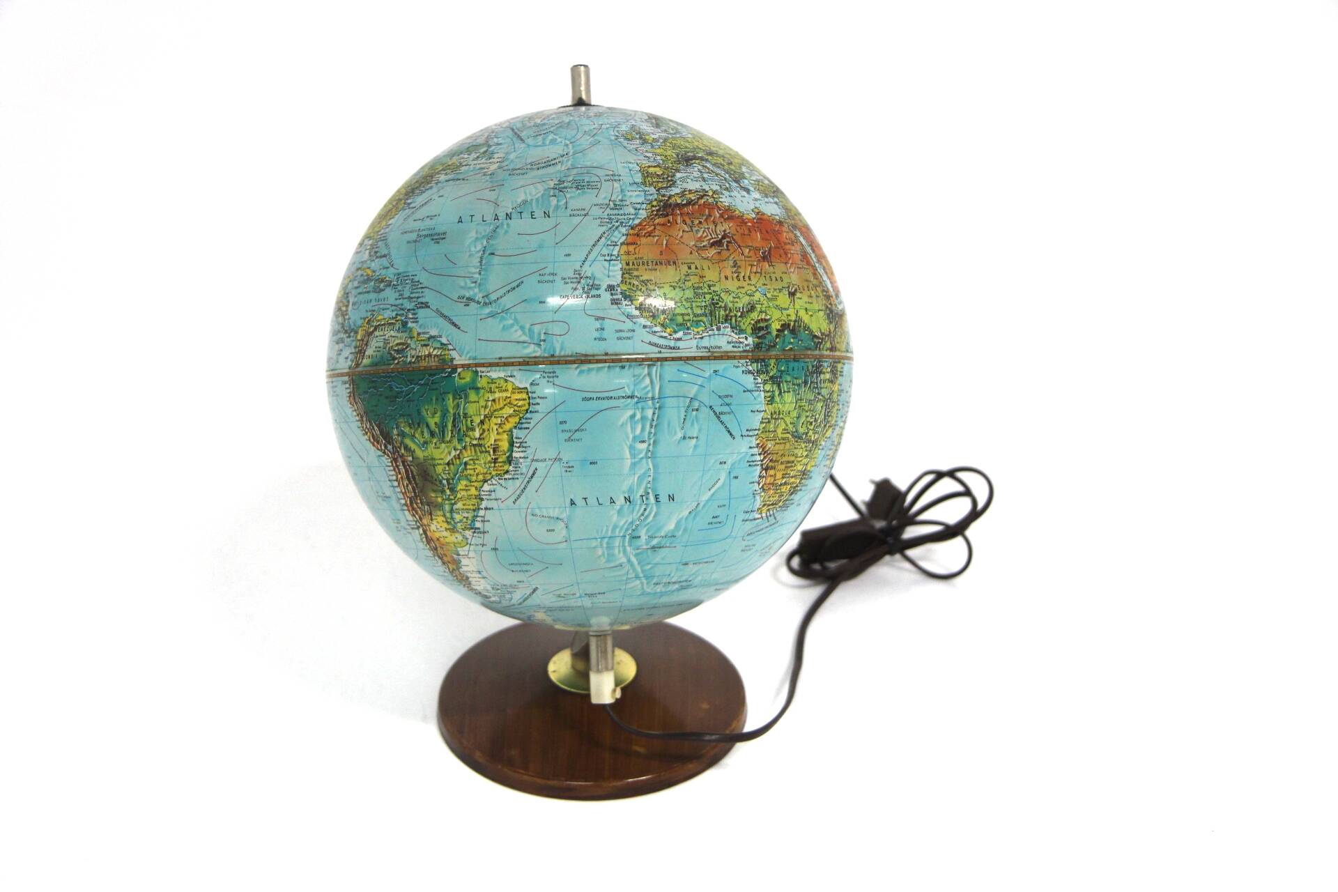 Globe terrestre lumineux, "Scan-Globe, 1960"