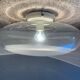 Roberto Pamio mushroom ceiling light for Leucos 1970s