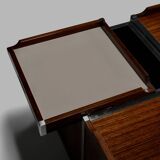 Modular wood and metal bar table by Luigi Sormani for FIARM, Italy 1960s