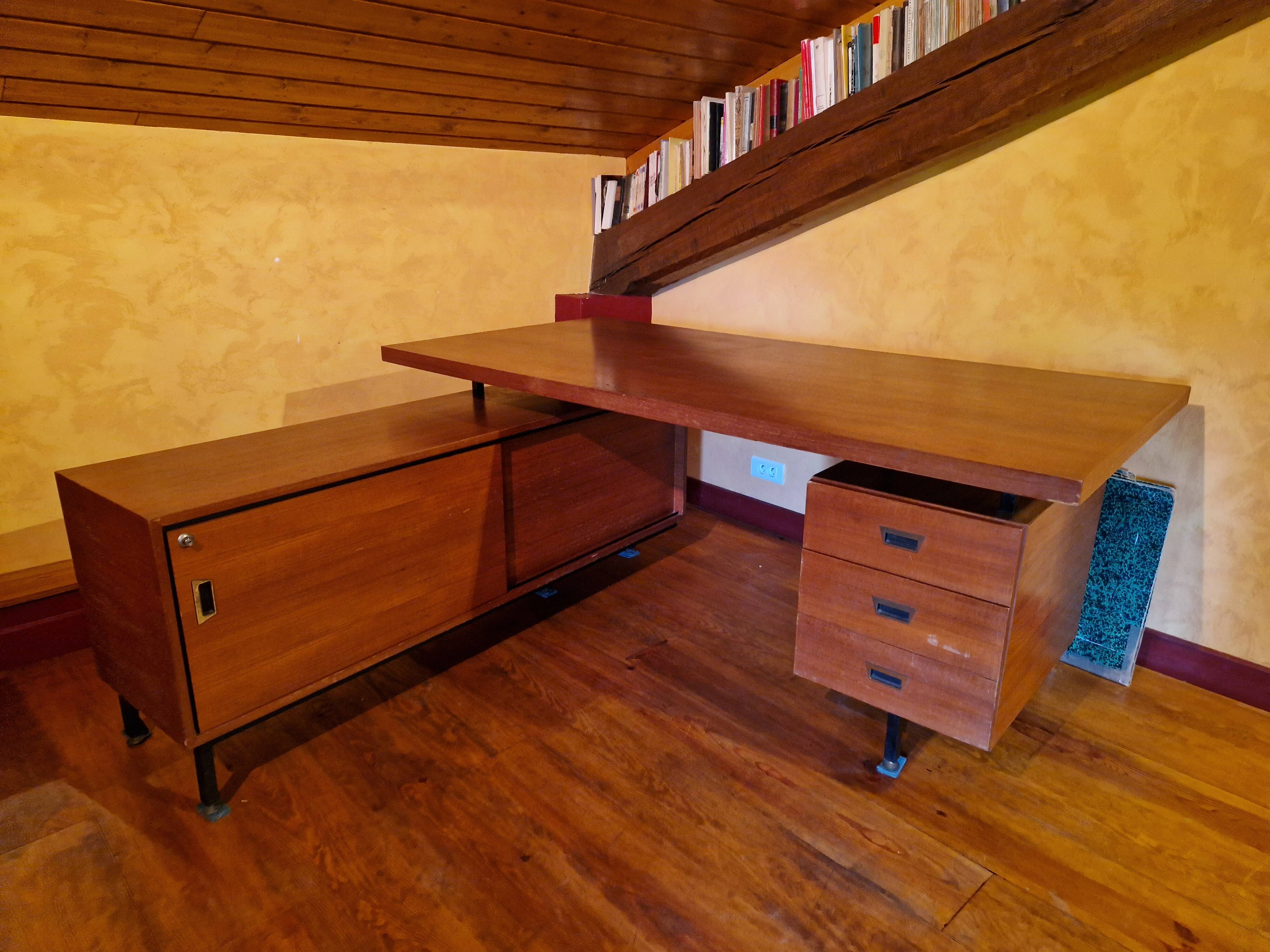 Bureau de direction ou présidentiel vintage 1960