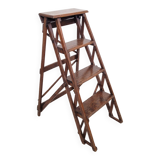 Old small folding painter's stepladder ladder