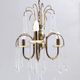 Postmodern Murano Glass Teardrop Chandelier in the Style of Venini, Italy