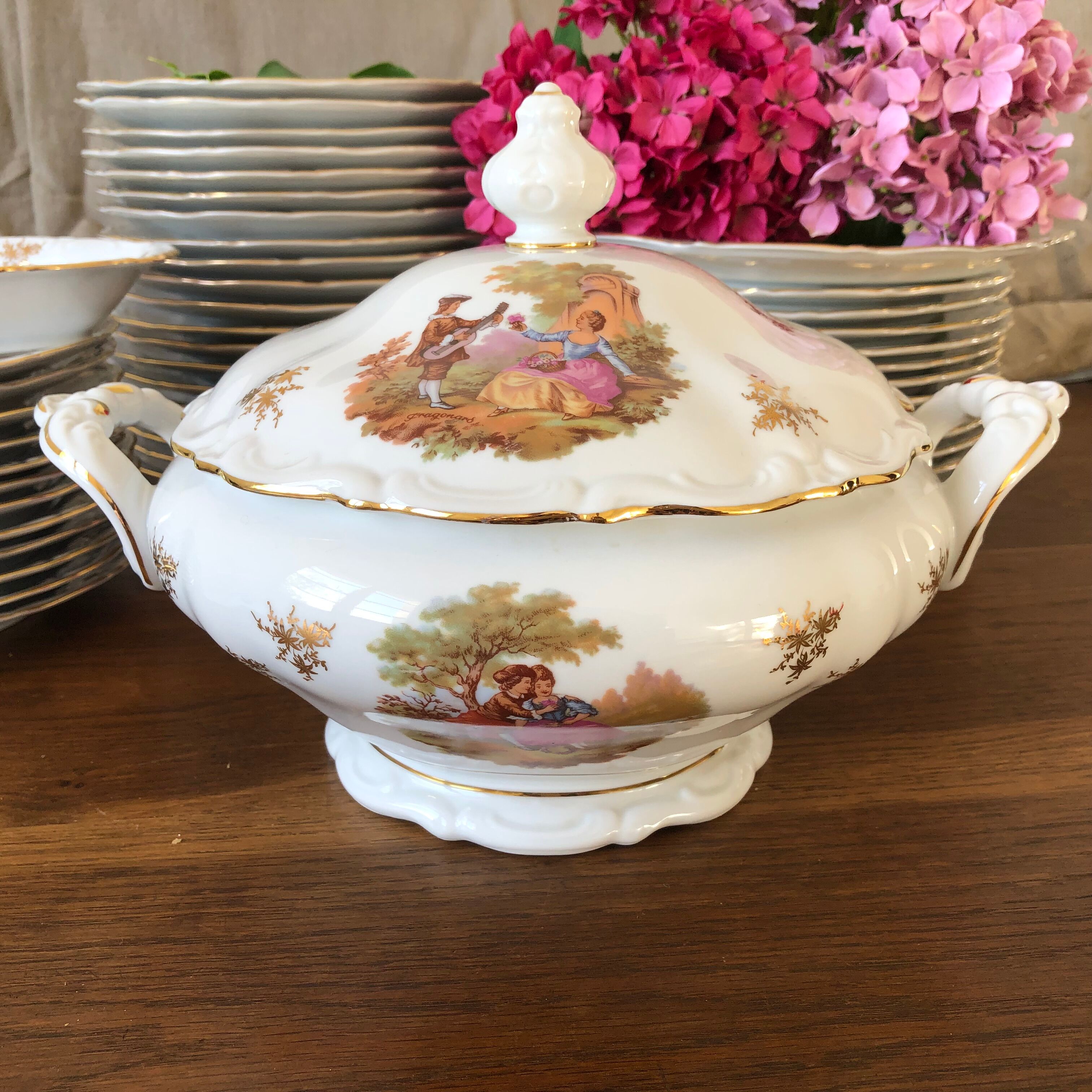 Table service, 48 pieces