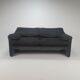 Maralunga Two Seater Sofa by Vico Magistretti for Cassina, 1970s