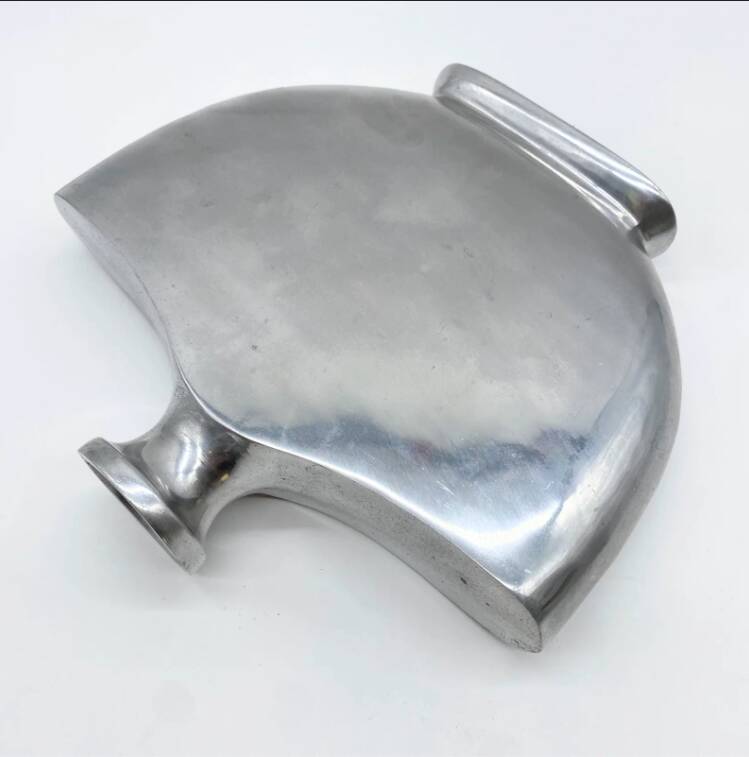 Vase « Coquillage » / Fonte d’aluminium – 1970s