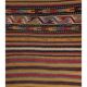 Vintage Turkish hallway rug 71x760 cm
