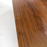 Teak sideboard with glass legs, France - 1990s