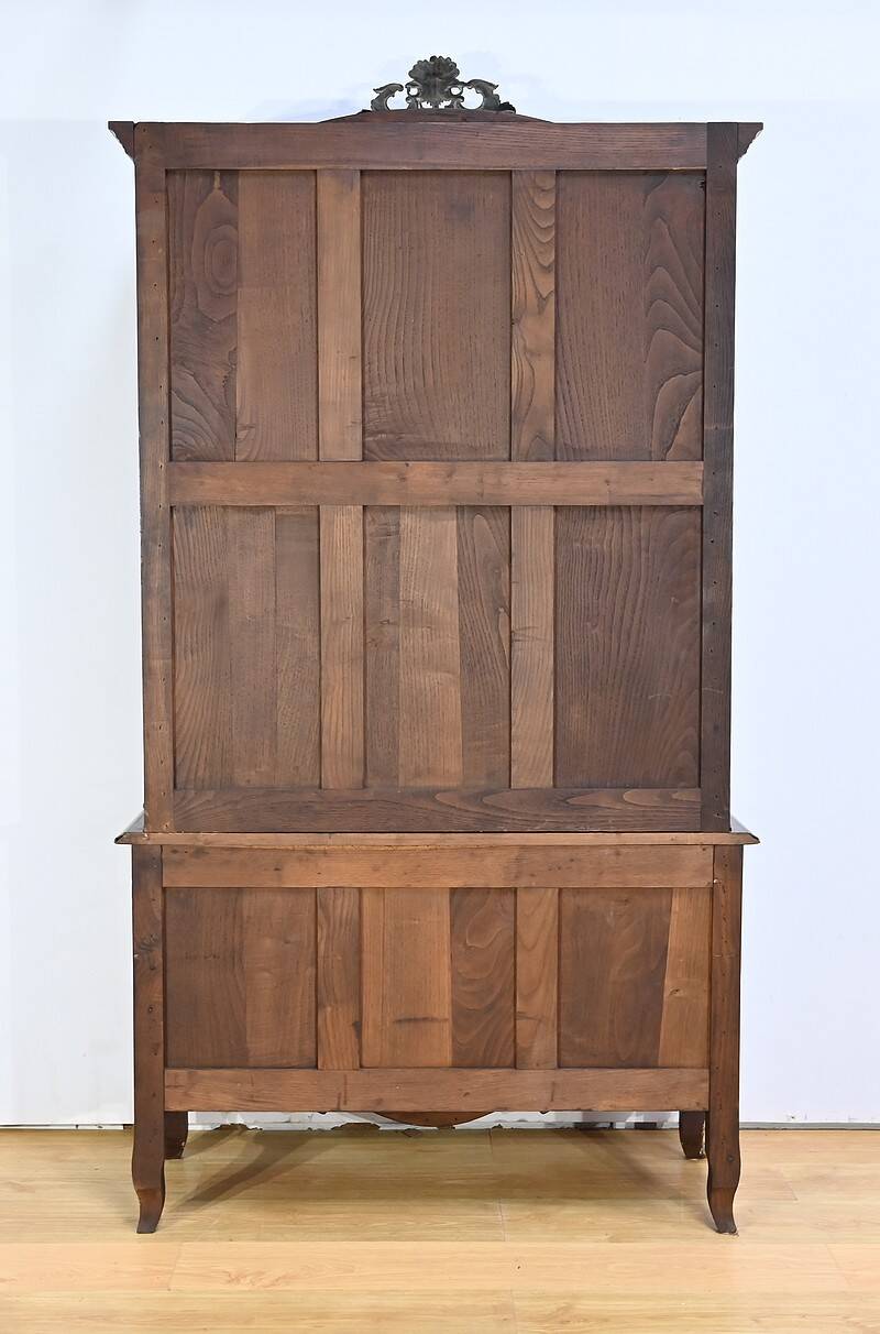 Library Two-Body in Rosewood and Marquetry, Louis XV style – End