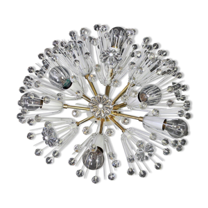 Lustre en laiton étoilé