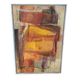 Contemporary art painting signed Boulay-Balda Maïté