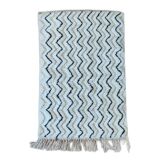 Berber rug ZigZag white and black 105x170 cm