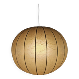 Cocoon pendant lamp from Italy with beautiful structure and colour