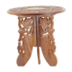 Carved Indian wood table
