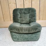 Velvet armchair